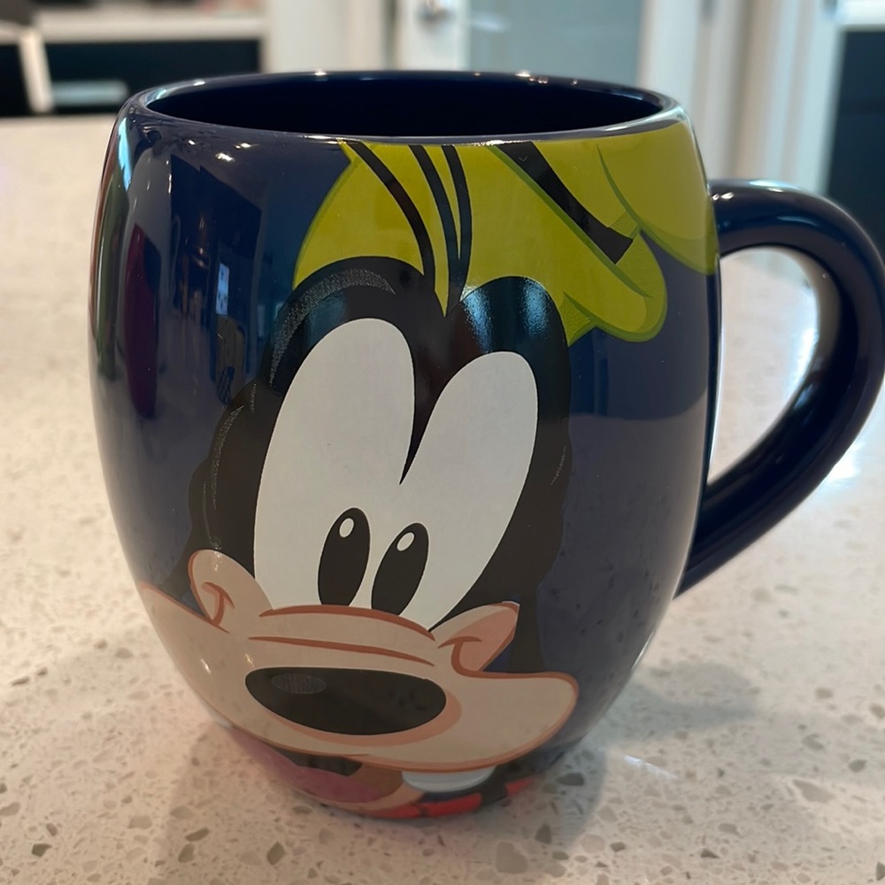 Disney blue goofy mug